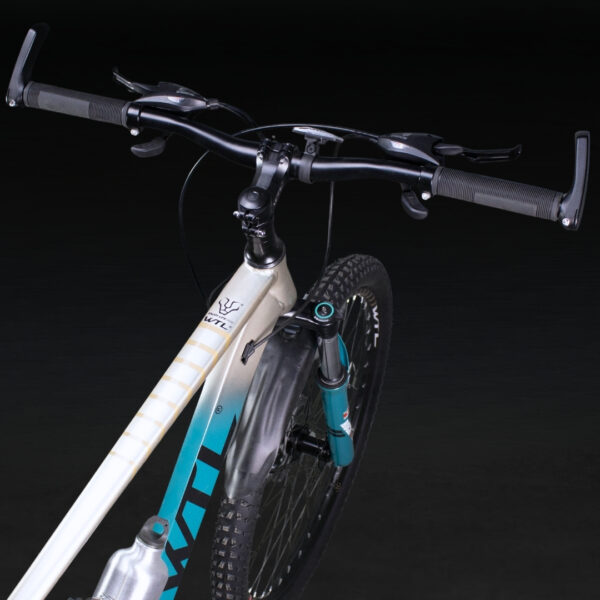WTL Mountain Bike Sturdy Frame Blur Silver - Image 2