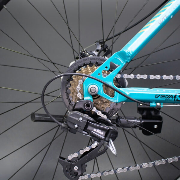 WTL Mountain Bike Sturdy Frame Blur Silver - Image 3
