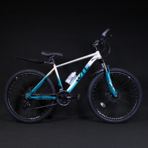 WTL Mountain Bike Sturdy Frame Blur Silver