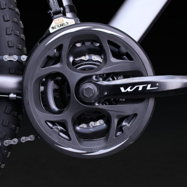 WTL Mountain Bike Sturdy Frame  Gray - Image 9