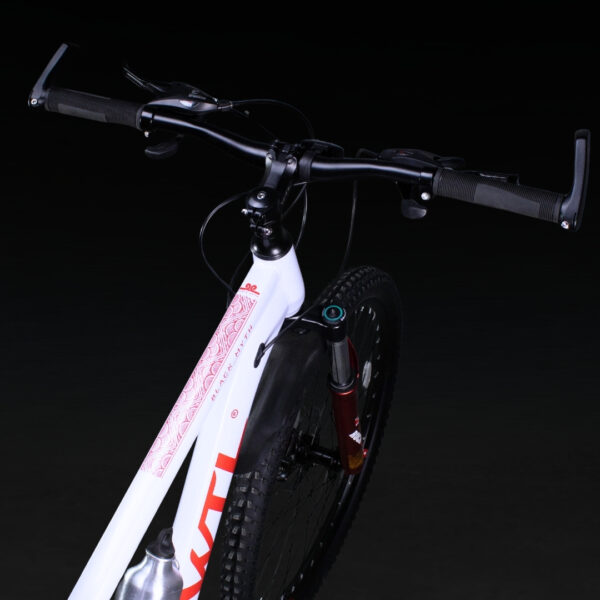 WTL Mountain Bike Sturdy Frame White - Image 11