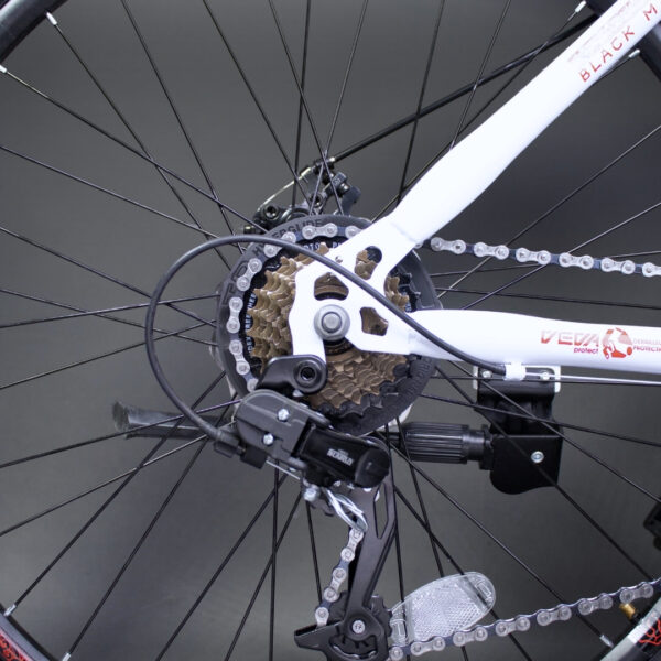 WTL Mountain Bike Sturdy Frame White - Image 2