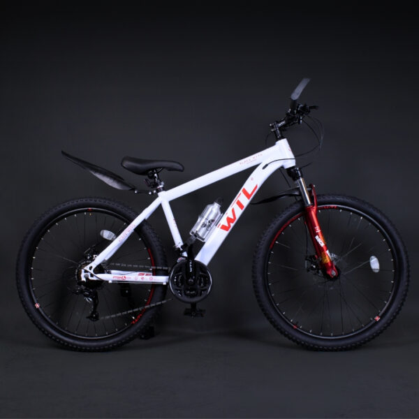 WTL Mountain Bike Sturdy Frame White