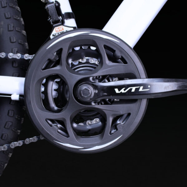 WTL Mountain Bike Sturdy Frame White - Image 6