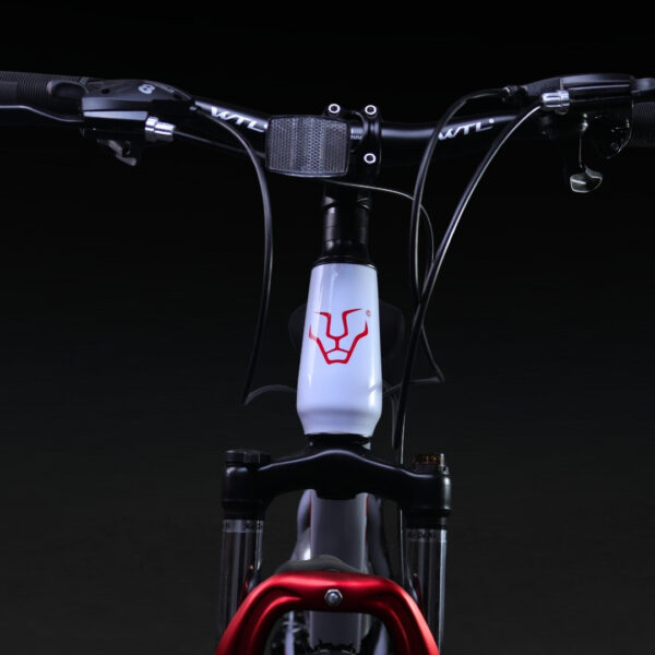 WTL Mountain Bike Sturdy Frame White - Image 7