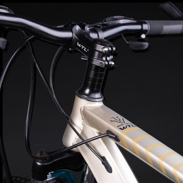 WTL Mountain Bike Sturdy Frame Blur Silver - Image 6
