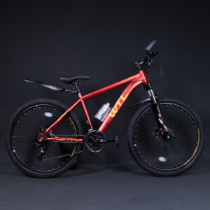 WTL Mountain Bike Sturdy Frame Deep Red